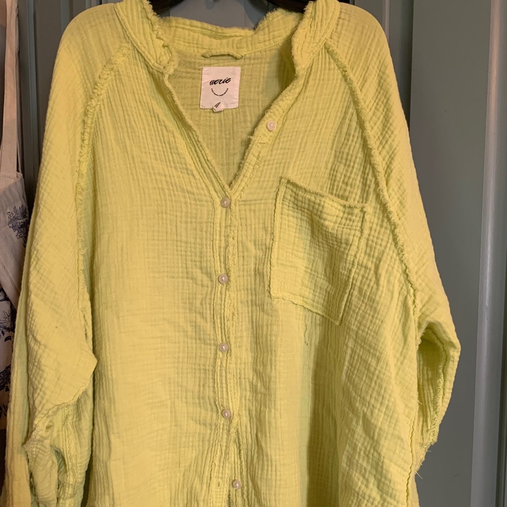 Aerie waffle shirt